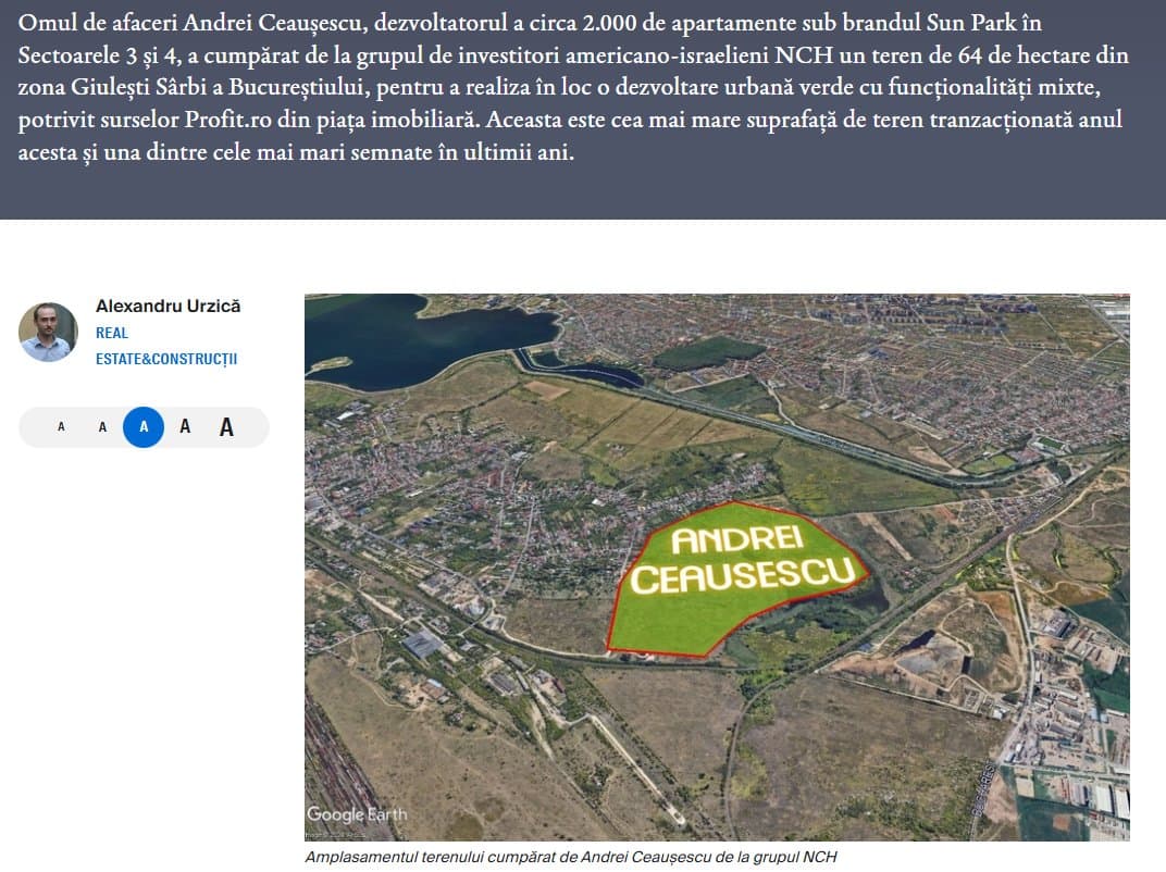 Teren intravilan 590 mp, construcții sau investitie - Sector 6