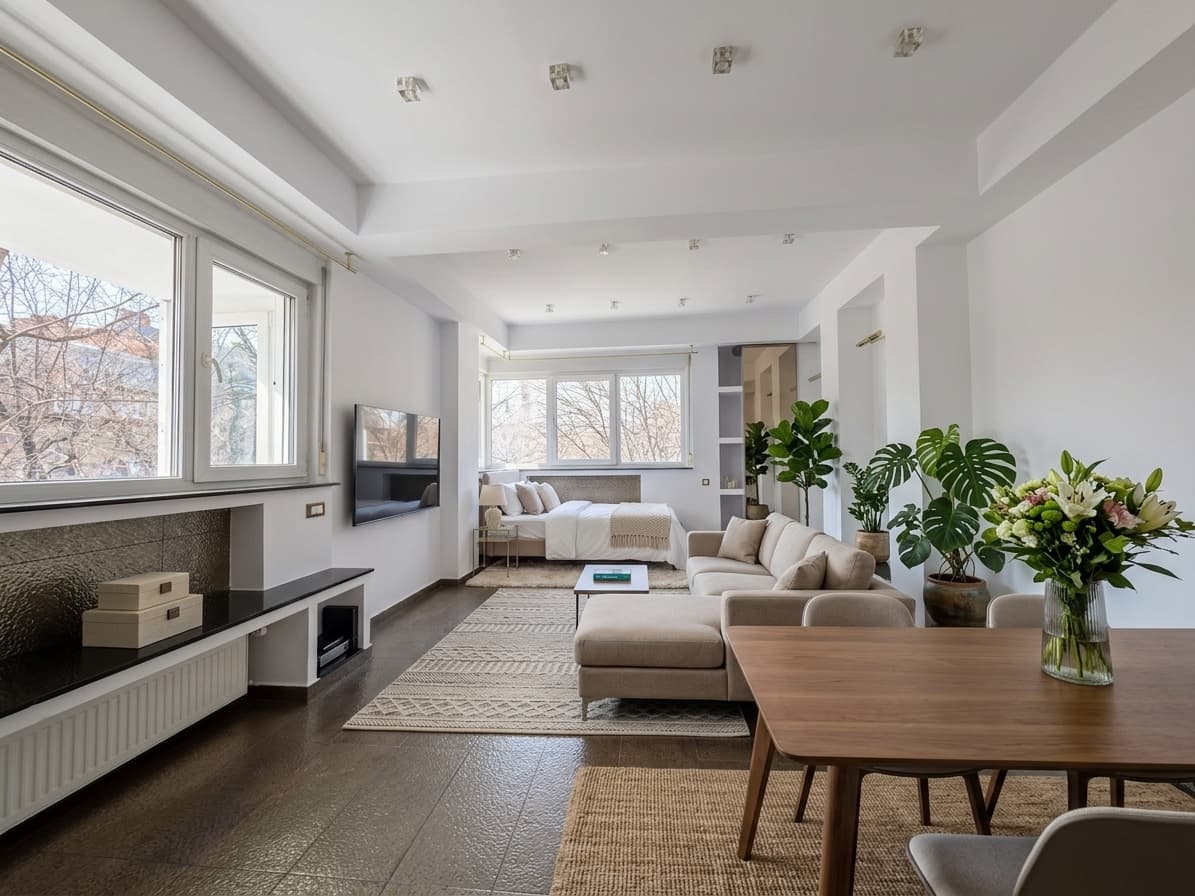 Studio nedecomandat, 40 mp, etaj 2, Bulevardul Carol I