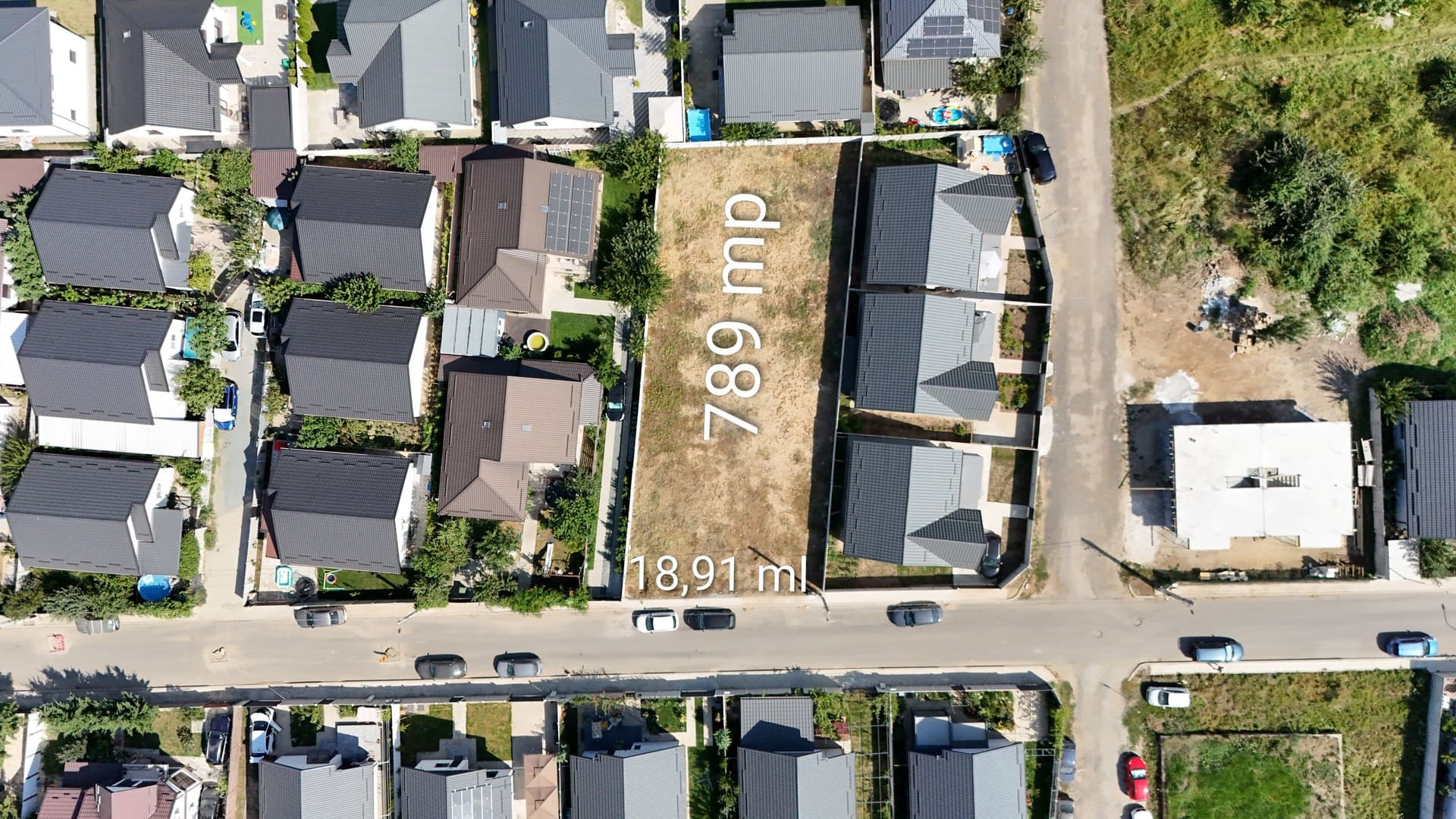 Lot rezidential teren in Pantelimon, Ilfov. Ideal constructie casa