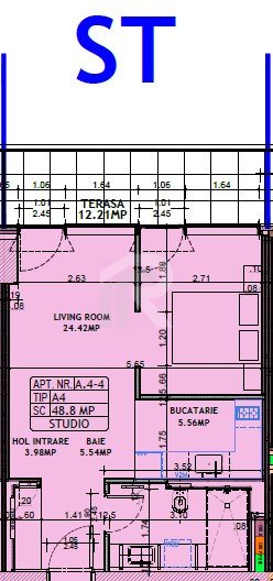 STUDIO DUBLU | ONE FLOREASCA TOWERS | 52MP | PROMENADA | 2025 