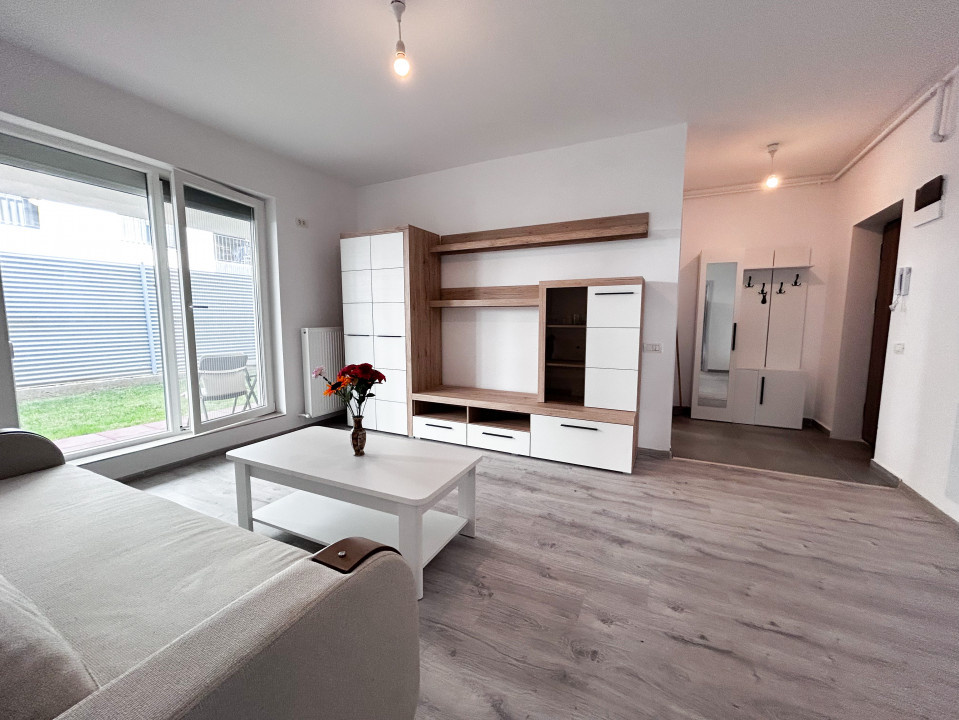 SUPERB: 50mp + curte privata 60mp, bloc 2023, la cheie!