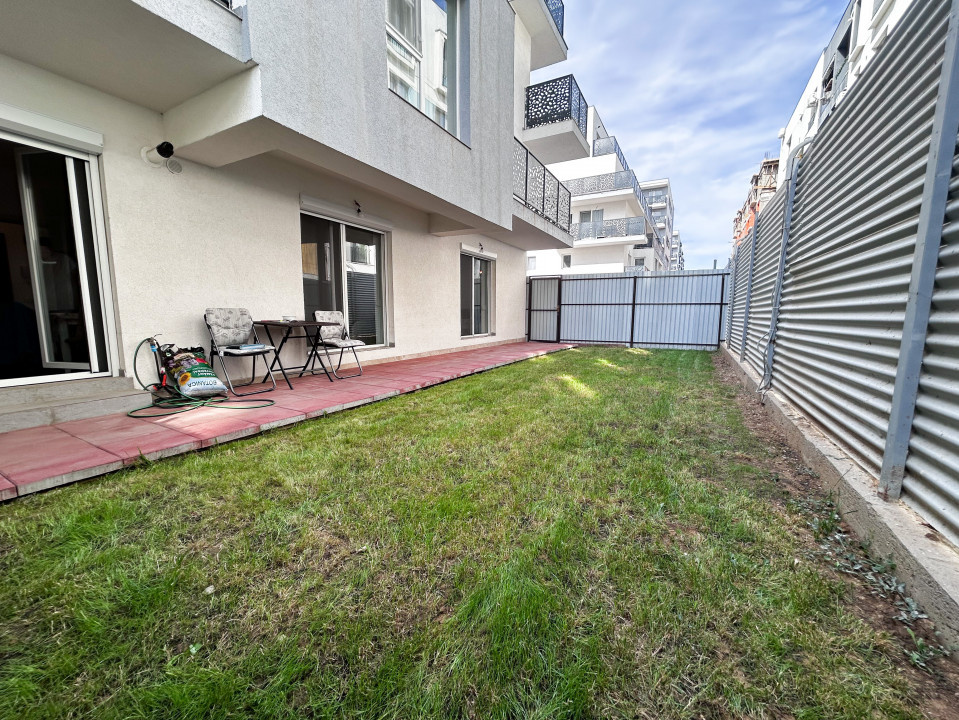 SUPERB: 50mp + curte privata 60mp, bloc 2023, la cheie!