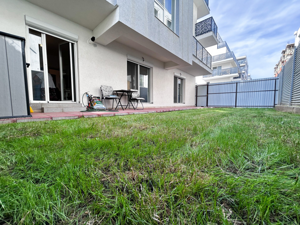 SUPERB: 50mp + curte privata 60mp, bloc 2023, la cheie!