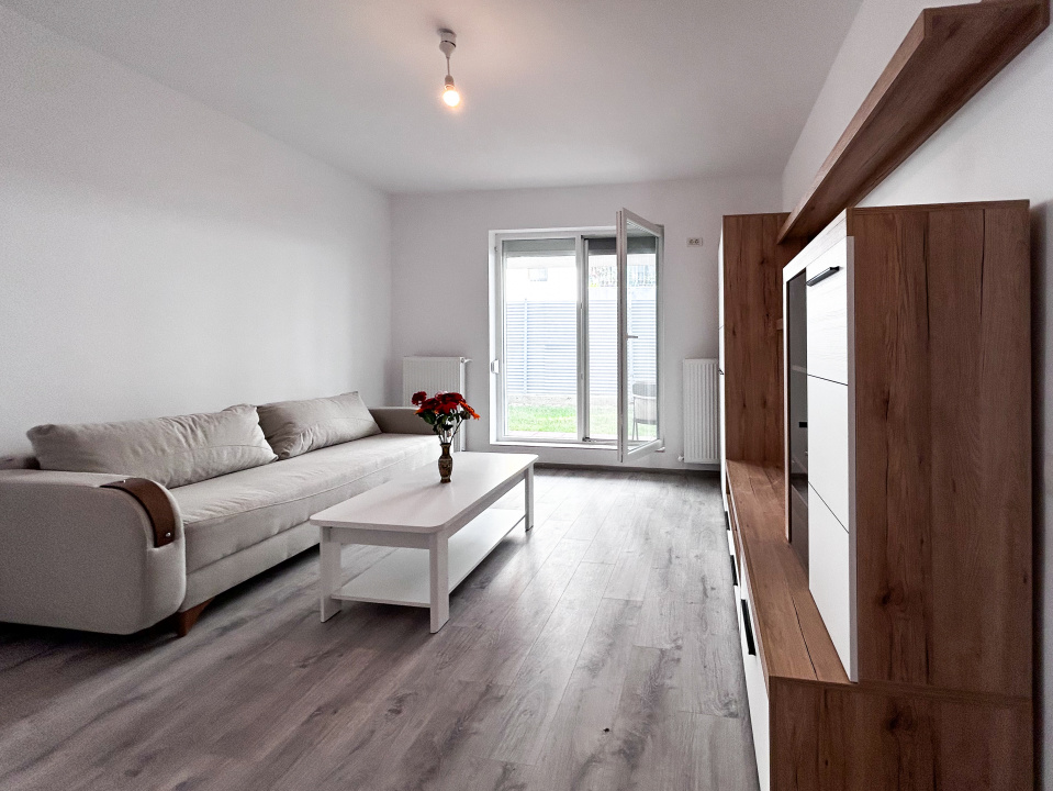 SUPERB: 50mp + curte privata 60mp, bloc 2023, la cheie!