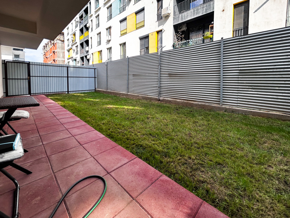 SUPERB: 50mp + curte privata 60mp, bloc 2023, la cheie!