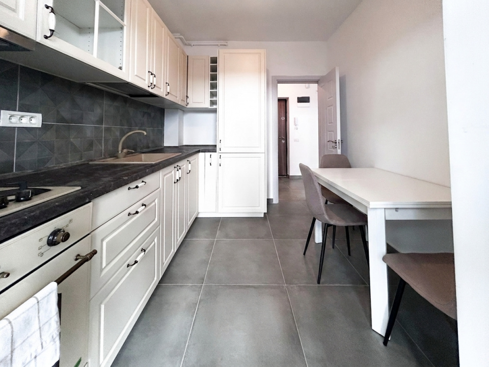 SUPERB: 50mp + curte privata 60mp, bloc 2023, la cheie!