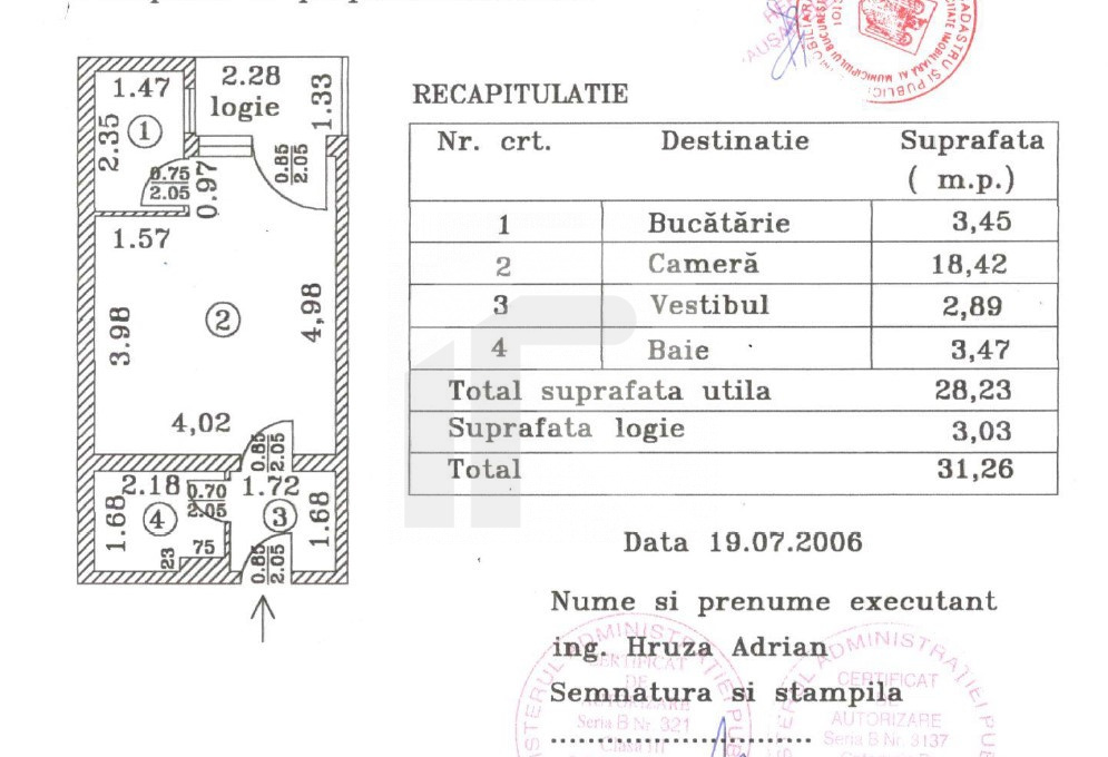 Garsoniera | Drumul Taberei | Bd. 1 Mai 22 | Renovata integral | 31 mp