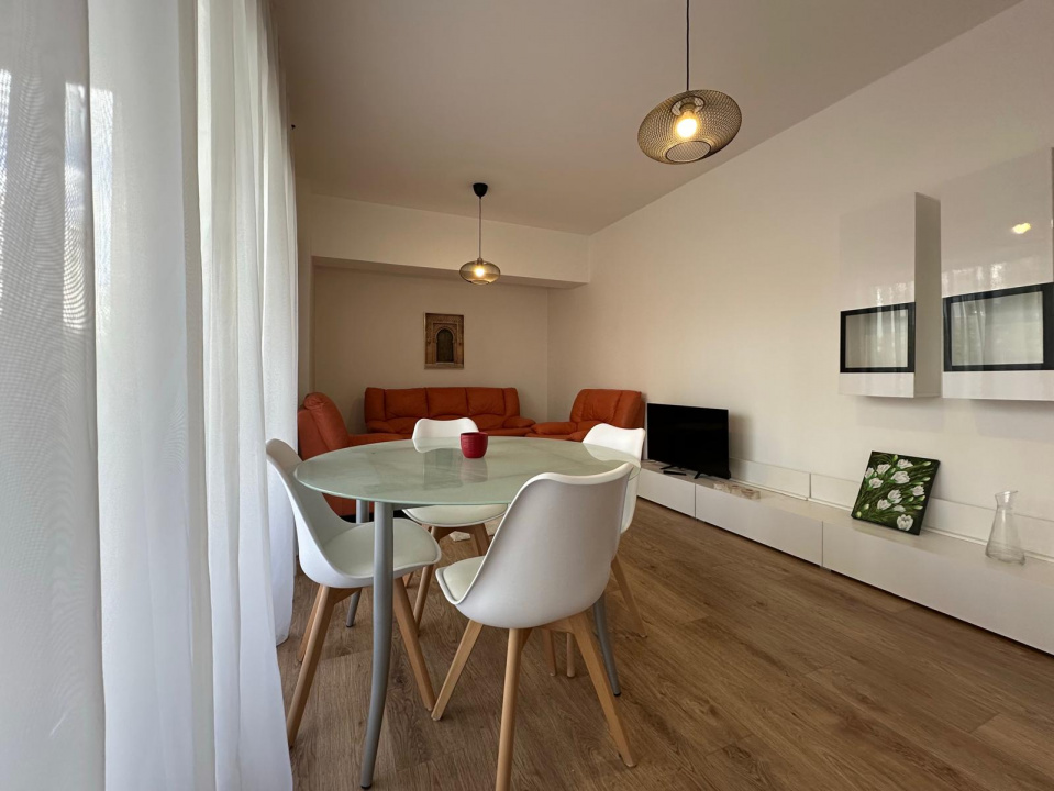 Apartament 2 camere in bloc nou, complet mobilat si utilat