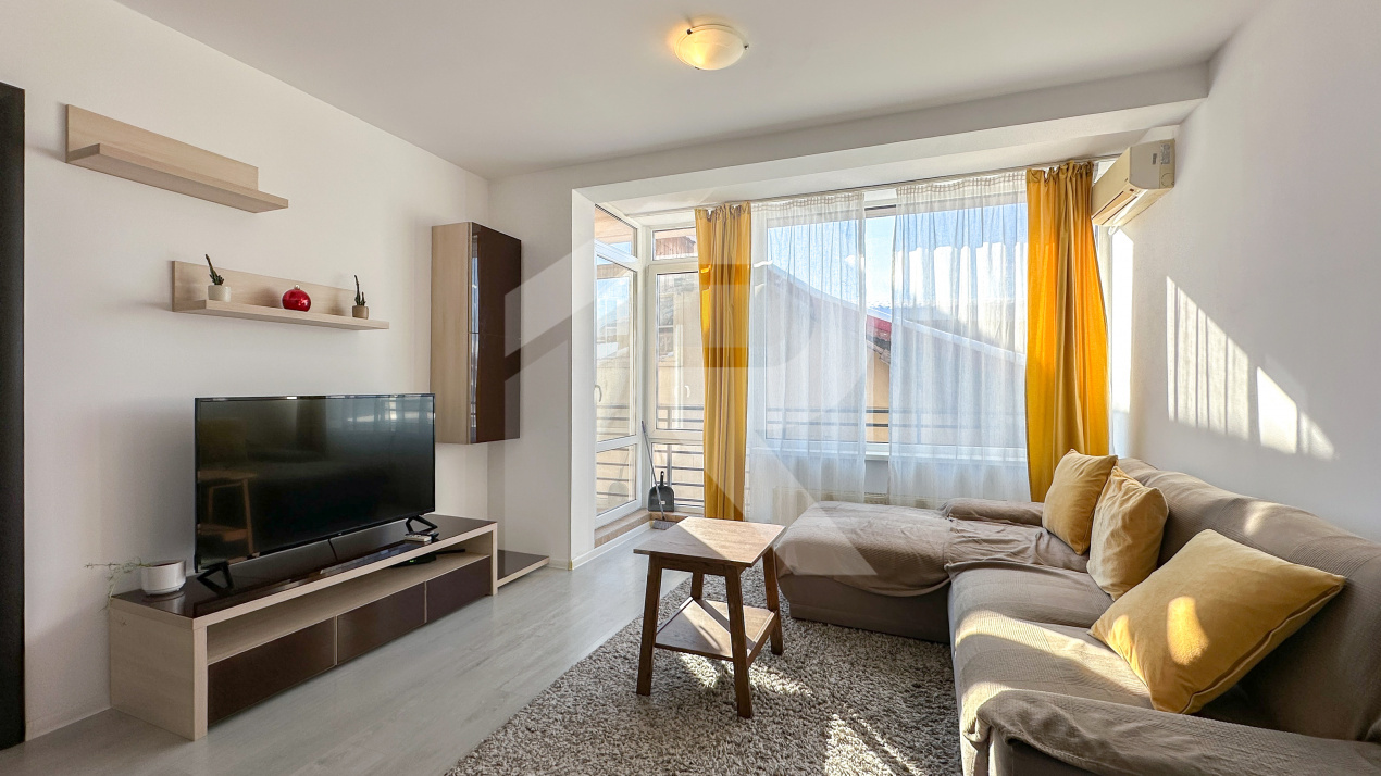 Brancoveanu, ap cu 2 camere de inchiriat, centrala proprie